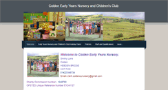 Desktop Screenshot of colden-earlyyears-nursery.org